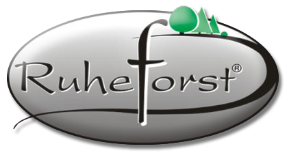 Ruheforst Logo mit Link zur Webseite